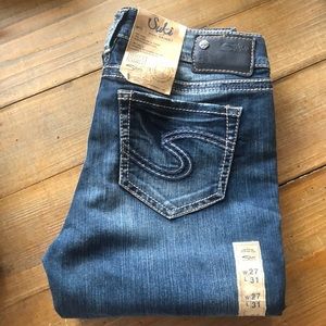 Silver Jeans Suki Super Skinny. Size 27